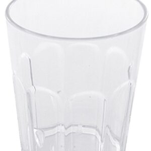 Verre rock incassable en polycarbonate 27 cl, empilable