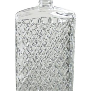Bouteille Yarai en verre taillé 200 ml avec bouchon