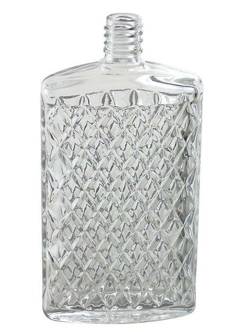 Bouteille Yarai en verre taillé 200 ml avec bouchon