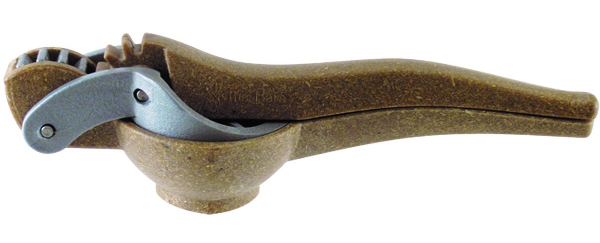 Presse-agrumes en éco-bois 27 cm, roues continues