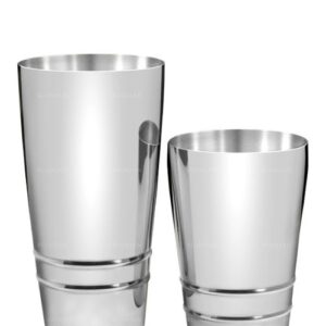 Shaker Boston Saturn Lumian, timbales 28 et 18 oz inox
