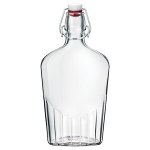 Flacon en verre 50 cl à fermeture hermétique, 23 cm