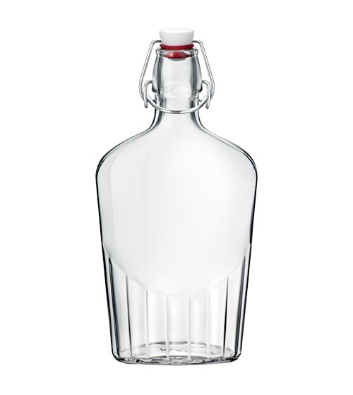Flacon en verre 50 cl à fermeture hermétique, 23 cm