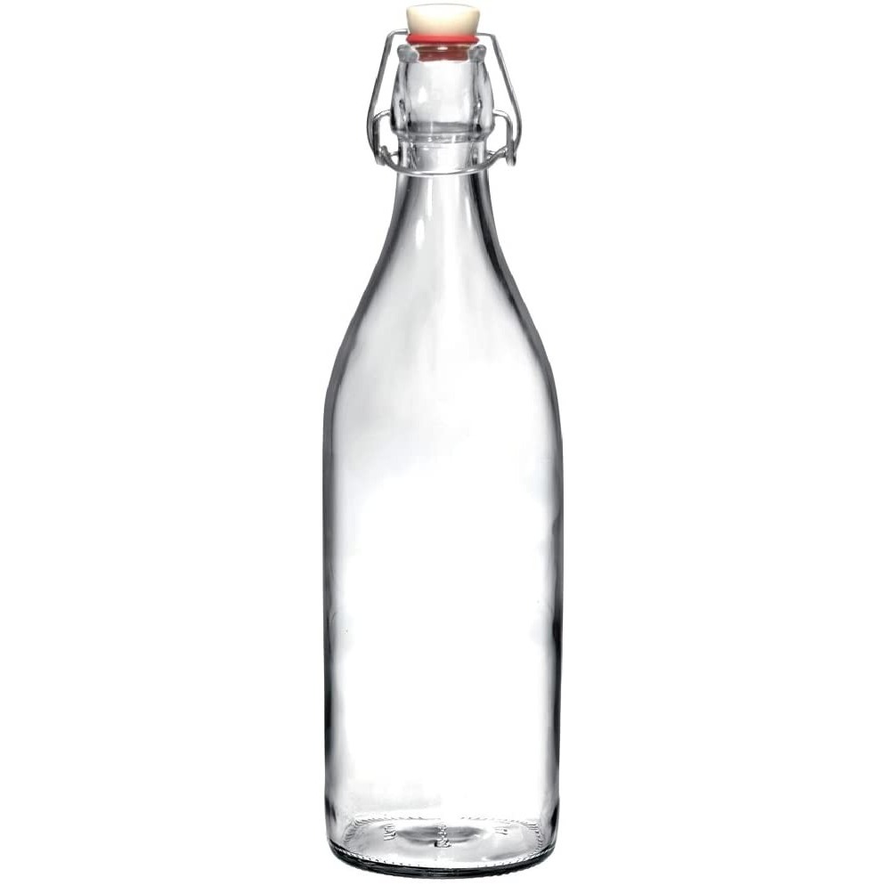 Bouteille hermétique 1 litre en verre, 35 cm