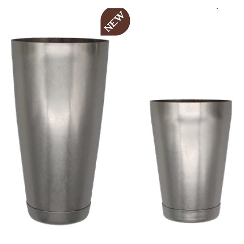 Shaker Boston Vintage 28 et 20 oz, inox 18/10