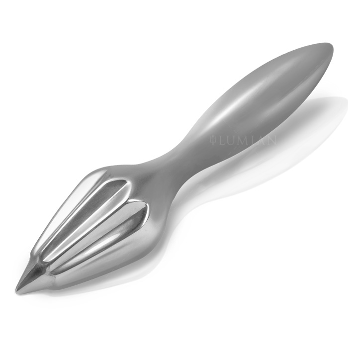 presse-citron Moros de Lumian en acier inoxydable 18/10, finition argent