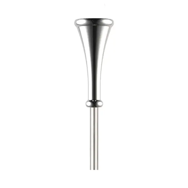 cuillère à cocktail The Bars de 45 cm à tige ronde sans torsade, cuilleron en goutte