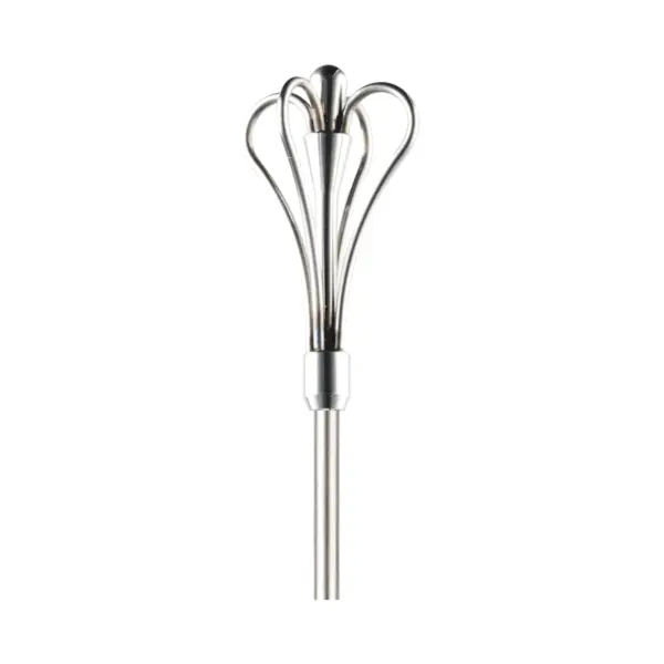 cuillère à cocktail swizzle The Bars, couronne à quatre arceaux et tige ronde lisse de 45 cm