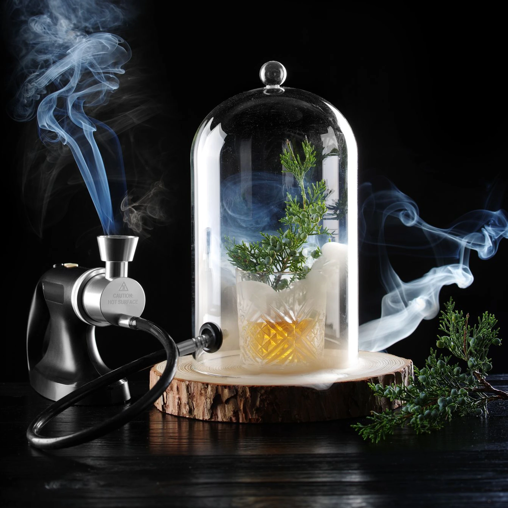 Pistolet fumeur Smoking Gun Pro pour fumage à froid, en métal – Image 3