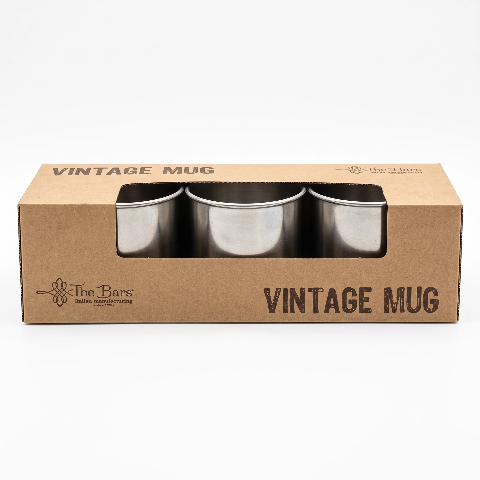 mug Moscow Mule inox Vintage 45 cl, troisième vue