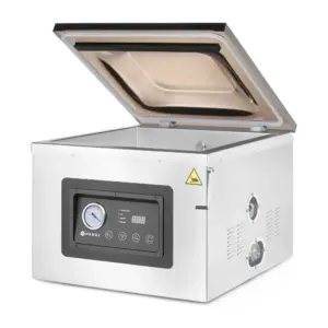 machine sous vide professionnelle à cloche Hendi Profi Line 410 en acier inoxydable