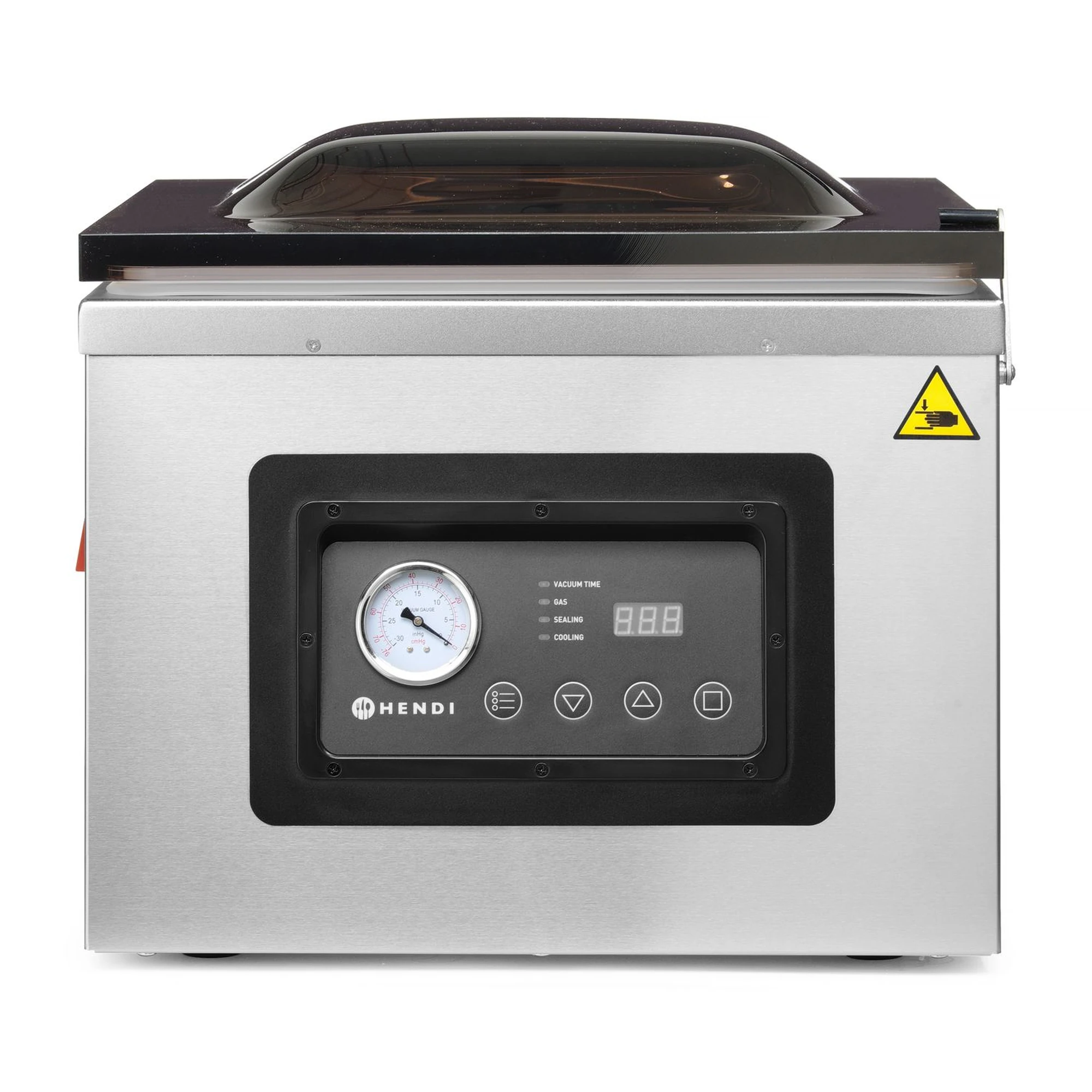 machine sous vide professionnelle à cloche Hendi Profi Line 410, troisième vue