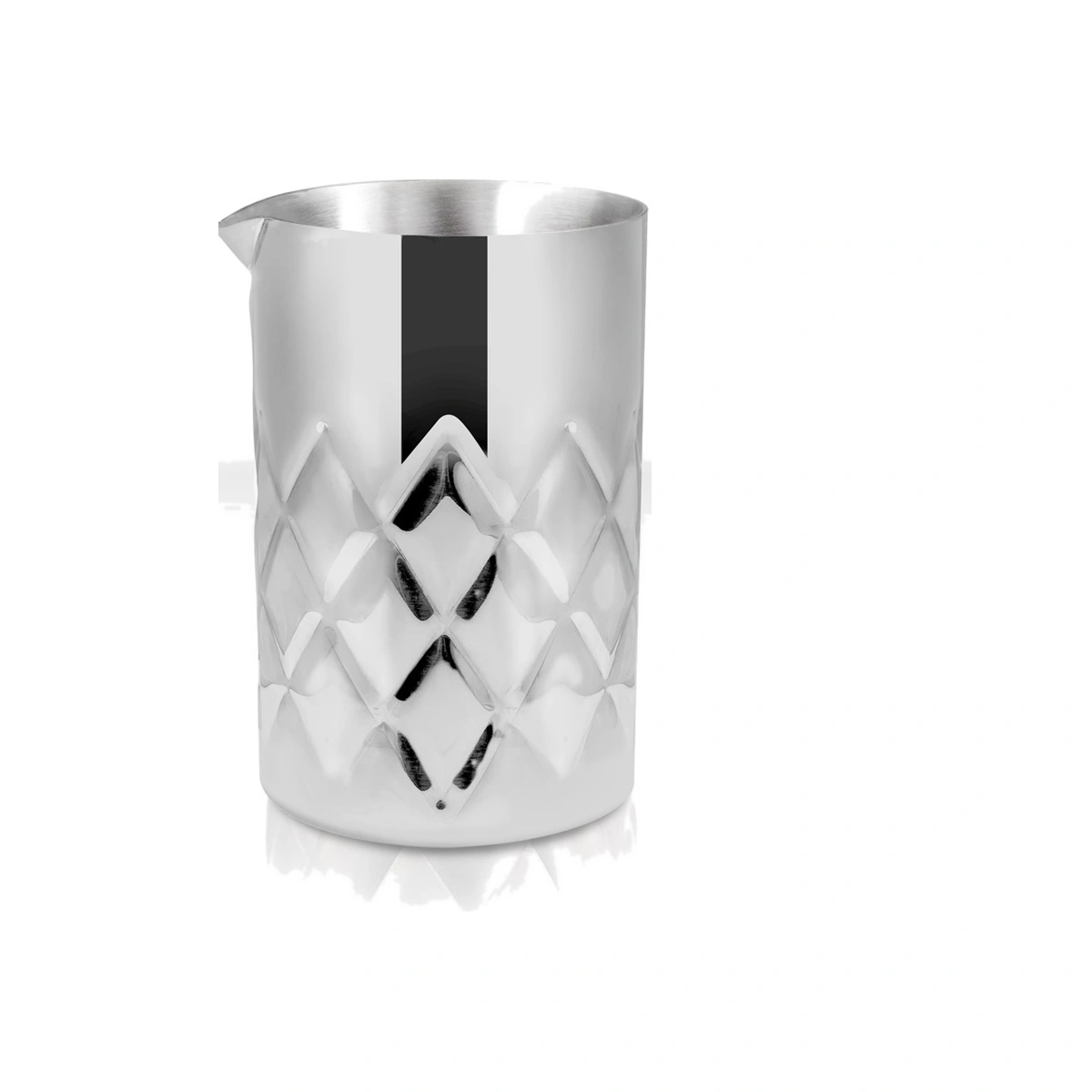 verre à mélange Lumian Akira de 75 cl en acier inoxydable double paroi, avec bec verseur