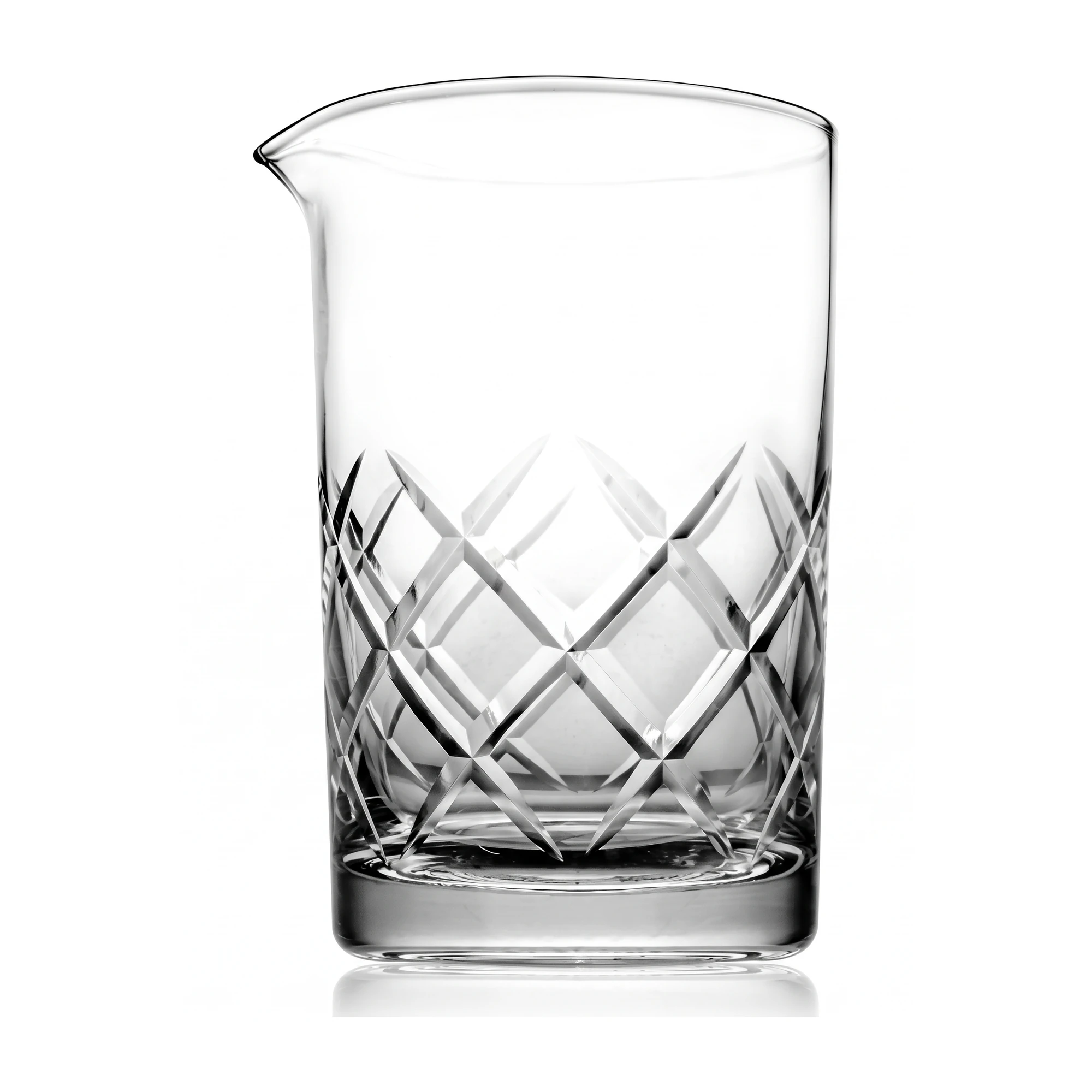 Verre à mélange Shinto Lumian 70 cl à rainures en losange – Image 2