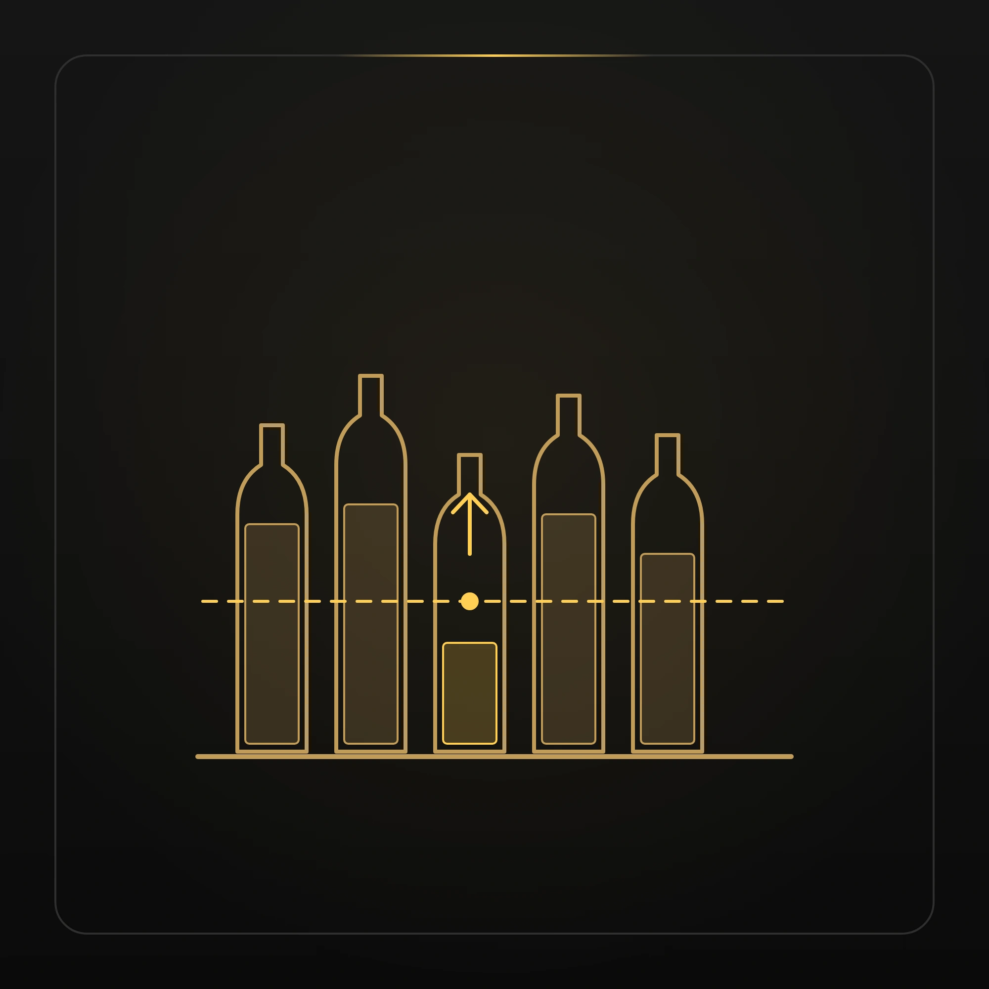 stock minimum du bar : seuil et quantité à recommander pour chaque bouteille