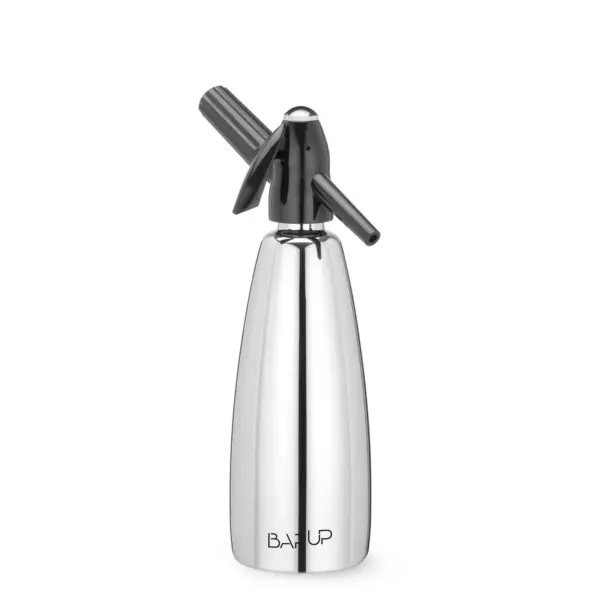 siphon à soda en acier inoxydable de 1 l