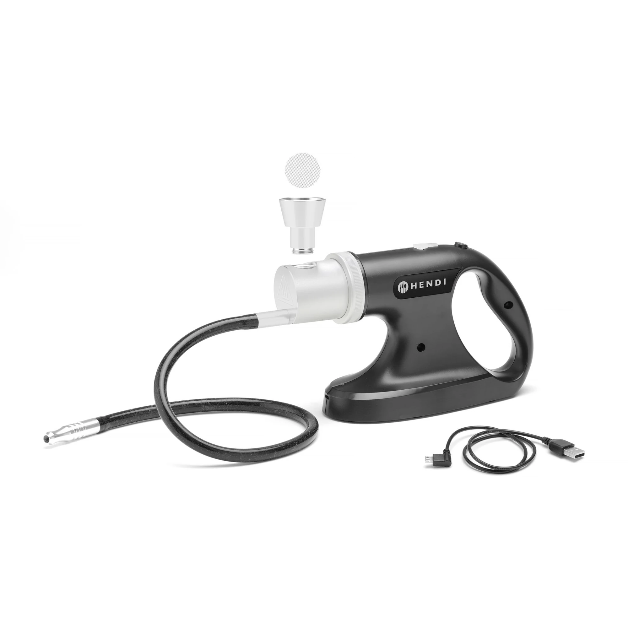 Pistolet fumeur Smoking Gun Pro pour fumage à froid, en métal – Image 2