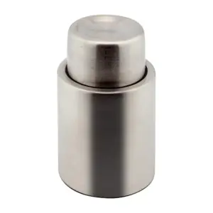 bouchon à vide inox pour vin ILSA Mixage, lot de 2