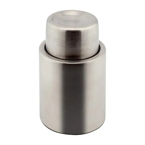 bouchon à vide inox pour vin ILSA Mixage, lot de 2