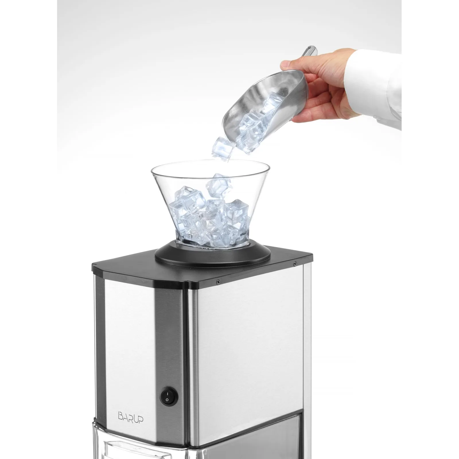 broyeur à glace électrique 12 kg/h, troisième vue