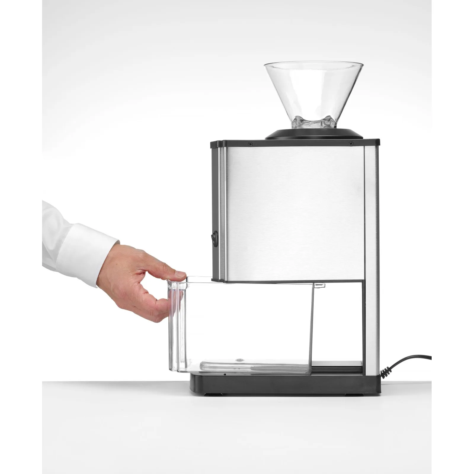 broyeur à glace électrique 12 kg/h, quatrième vue