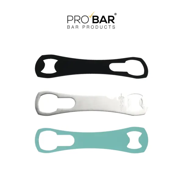 Ouvre-bouteille V-rod en inox AISI 304, 3 finitions
