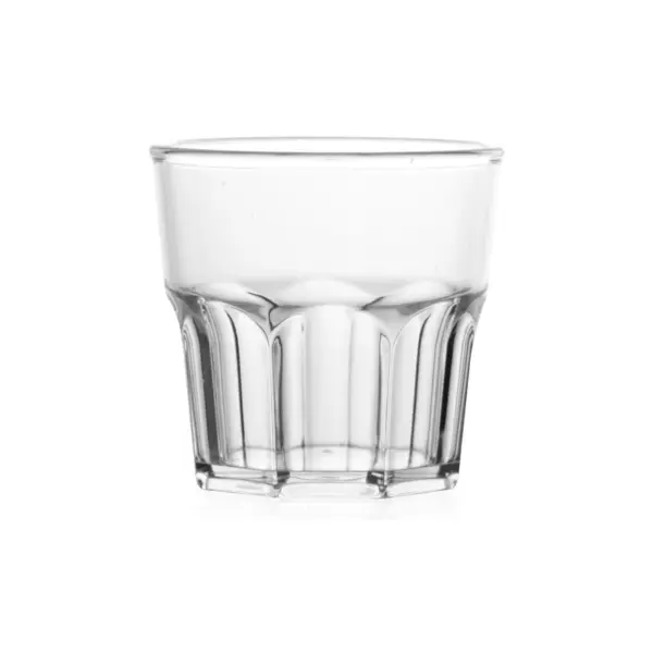 verre incassable Minidrink 16 cl, verre bas en SAN transparent