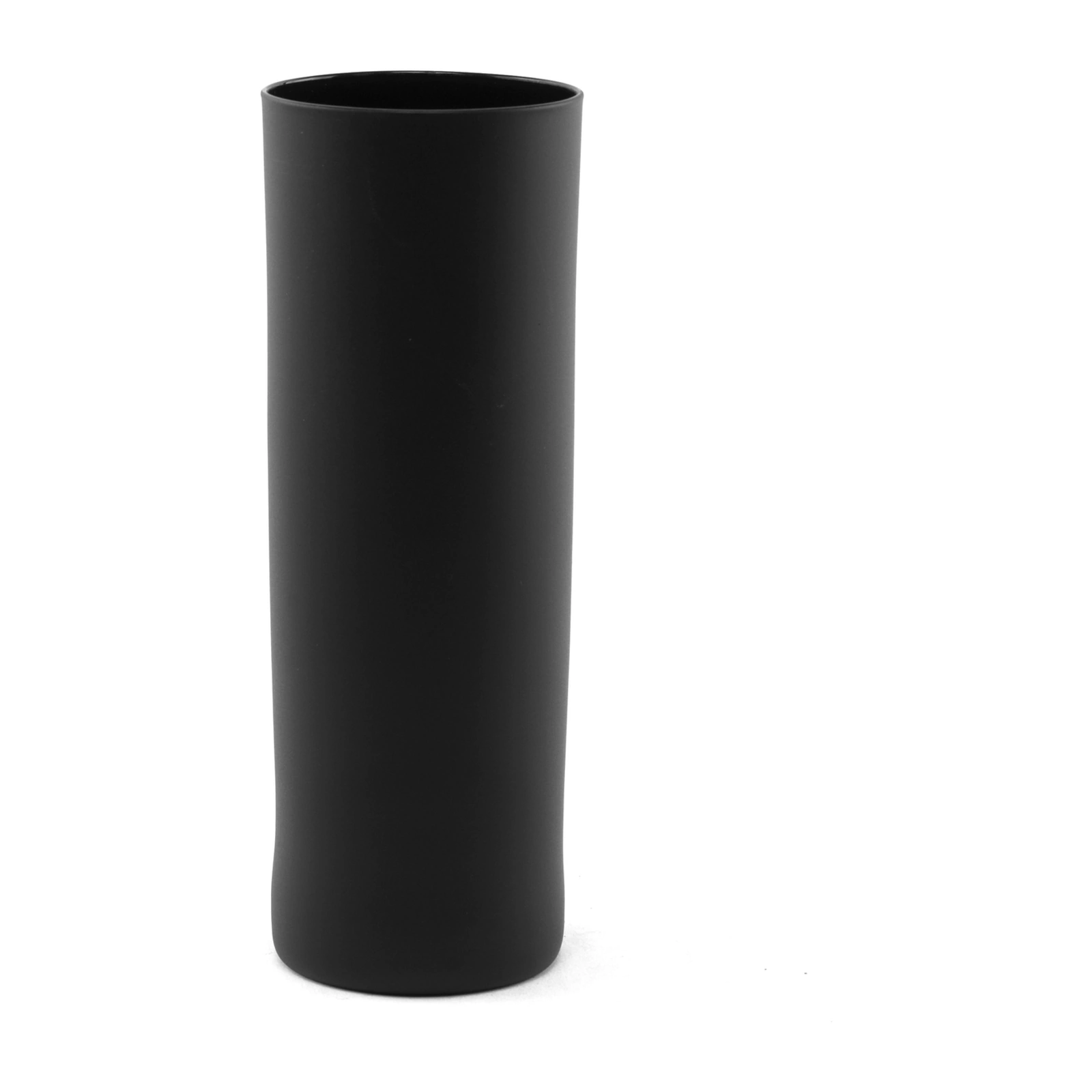 verre highball noir : New York Bar de Stölzle Lausitz, 32 cl, cylindre haut à finition noire mate