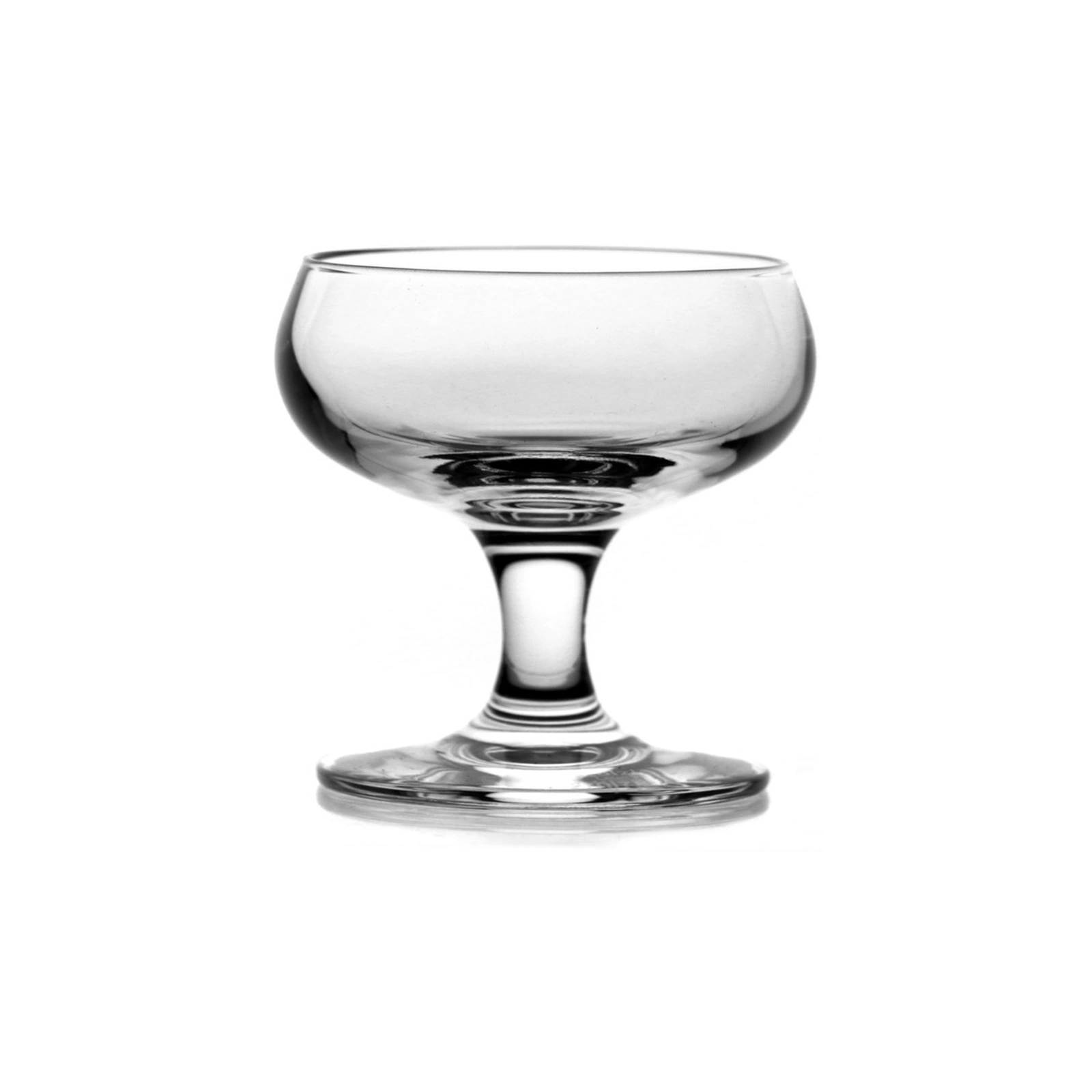 verre à liqueur 8,7 cl : coupe sur pied de Stölzle Lausitz en cristal sans plomb, 7,2 cm de haut