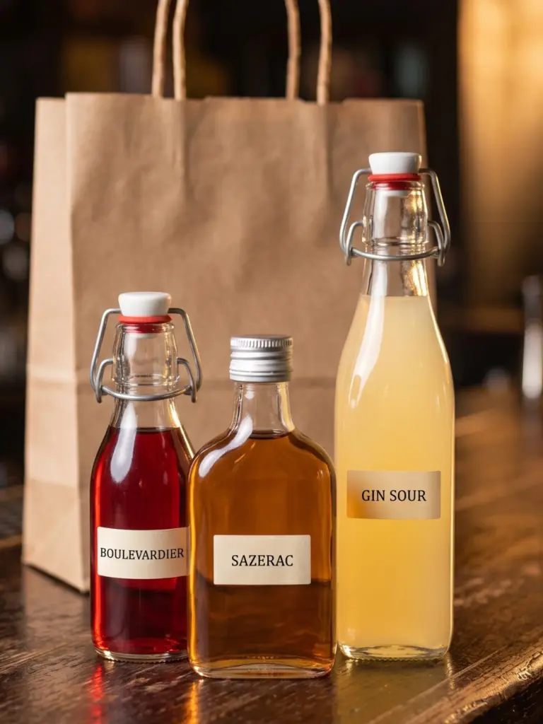 Livraison de cocktails