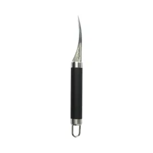 couteau à sculpter de 19,5 cm en acier inoxydable avec manche gainé de SBC, référence DT003
