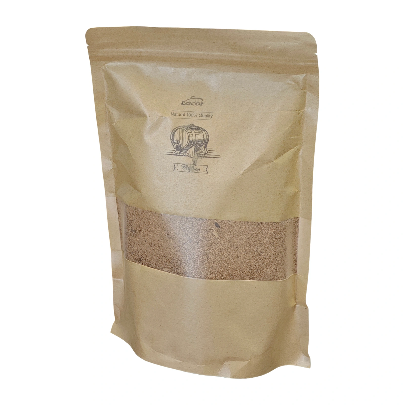 sciure de fumage : sciure de bois Lacor Smokey au cognac dans son paquet de 500 g