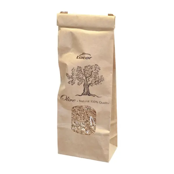 sciure d'olivier Lacor Smokey, sachet de 100 g pour fumoir