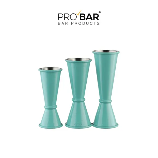 doseur japonais Tiffany dans ses trois formats : 1,5 / 3, 3 / 4,5 et 3 / 6 cl