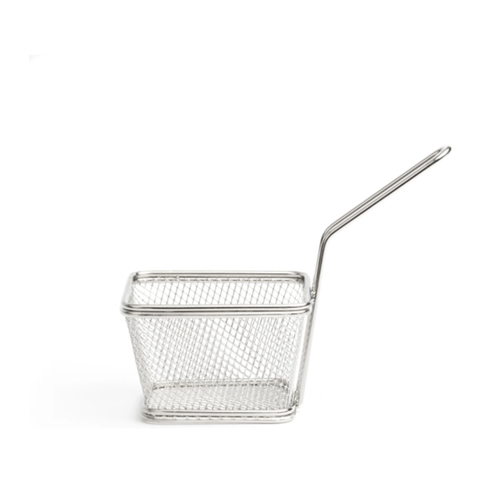 mini panier à frites Al Andalus de Comas en acier inoxydable de 10 x 9 cm, 7 cm de haut