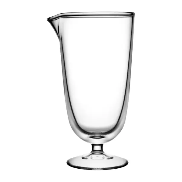 verre à mélange Bargiani de NUDE 53 cl, sur pied, avec bec verseur, en cristallin sans plomb