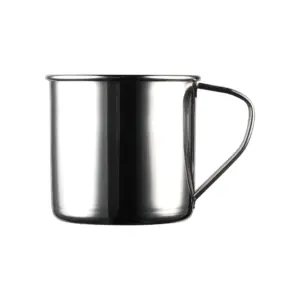 tasse Moscow Mule inox 45 cl The Bars en acier inoxydable poli miroir, anse en acier