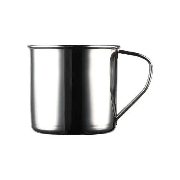 tasse Moscow Mule inox 45 cl The Bars en acier inoxydable poli miroir, anse en acier