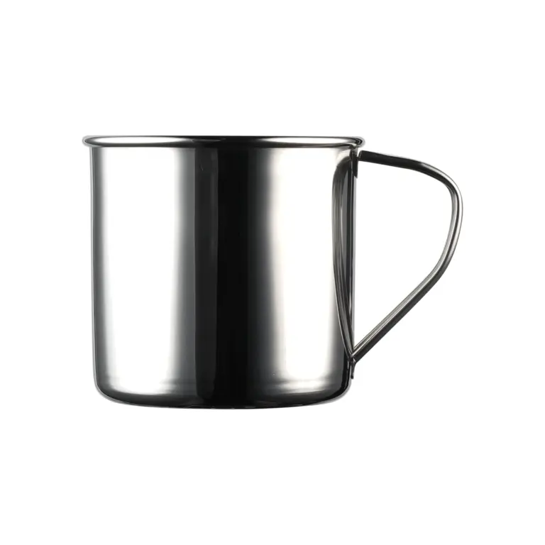 Tasse Moscow Mule inox 45 cl poli miroir The Bars, lot de 3