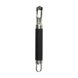 Zesteur canneleur inox 17 cm, manche gainé SBC
