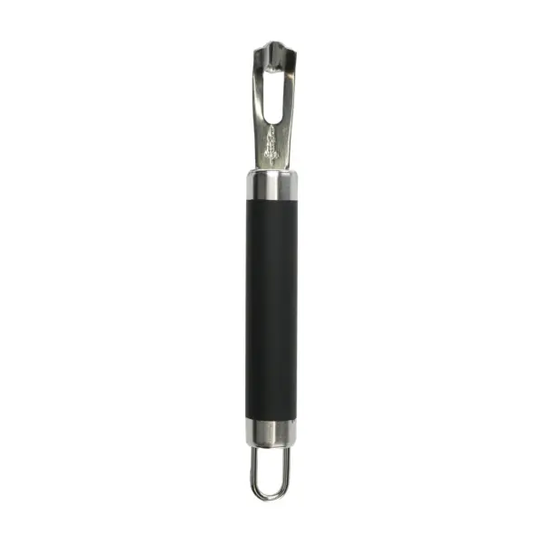 Zesteur canneleur inox 17 cm, manche gainé SBC