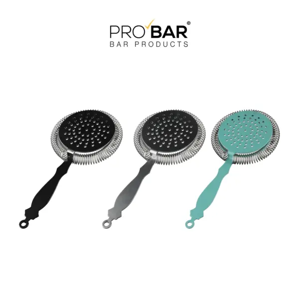 Passoire Hawthorne en inox AISI 304, ressort à 360°, 3 finitions
