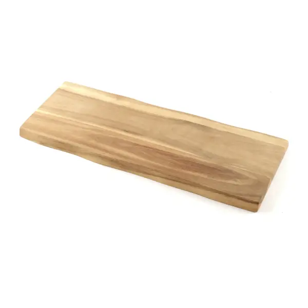 planche en acacia rectangulaire Kesper de 38 x 14,5 cm, 1,5 cm d'épaisseur