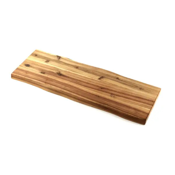 planche à fromage rectangulaire Kesper en acacia de 53 x 19 cm, 2 cm d'épaisseur